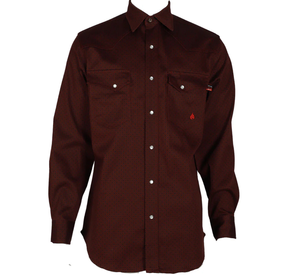 Forge Men's FR Stretch Print Snap Shirt - Image 7