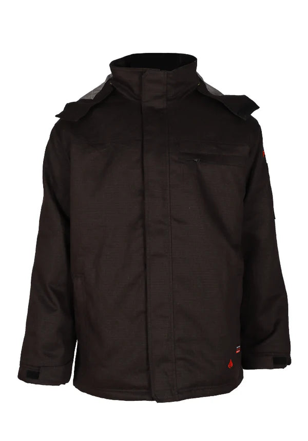 Forge Men's FR Ripstop Insulated Hooded Jacket - Image 1