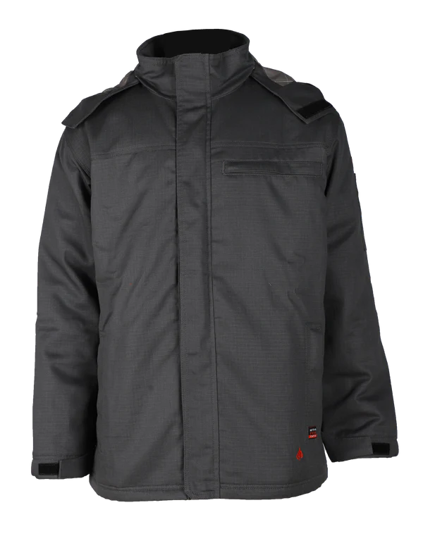 Forge Men's FR Ripstop Insulated Hooded Jacket - Image 2