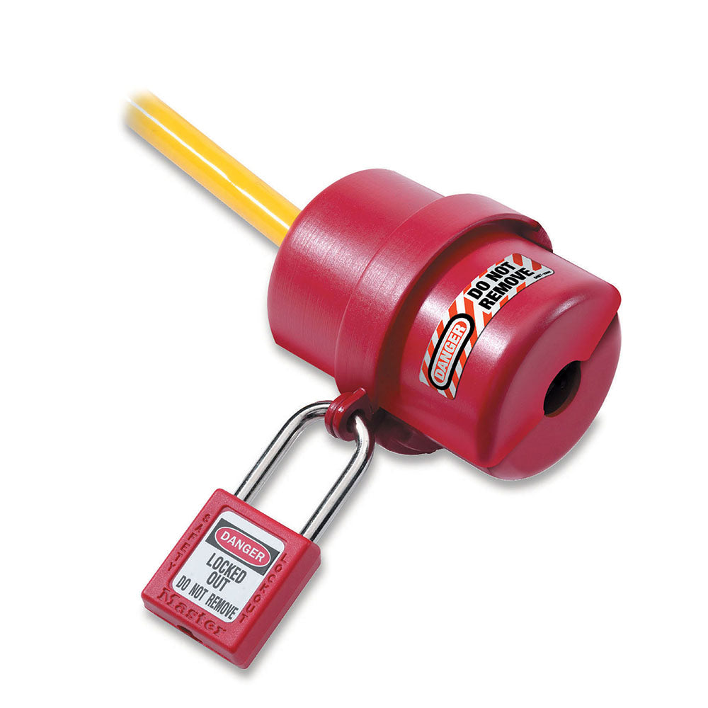 Master Lock 487 Rotating Electrical Plug Lockout - Image 1