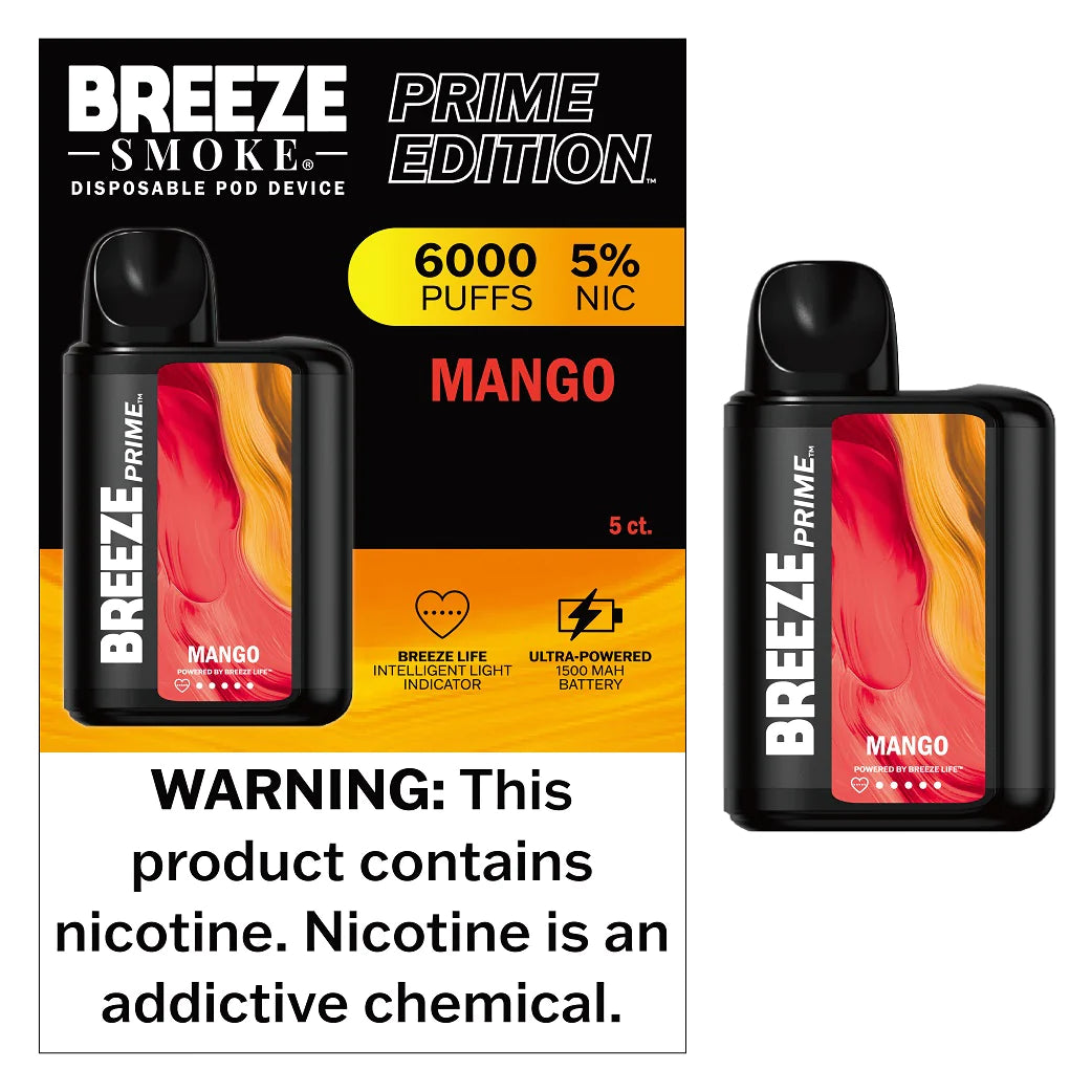Breeze Prime 6000 Vape - Image 10
