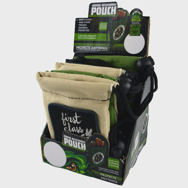 Smokezilla Canvas Accessories Pouch