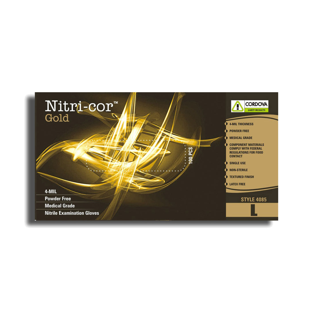 Nitri-Cor Gold Disposable Glove - Image 1