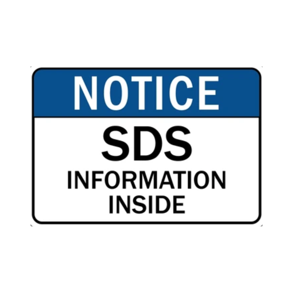 Notice SDS Information Inside - Image 1