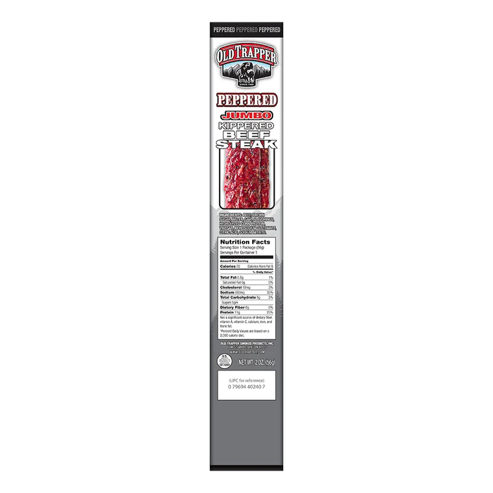 Old Trapper Jumbo Kippered Beef Stick - Image 1