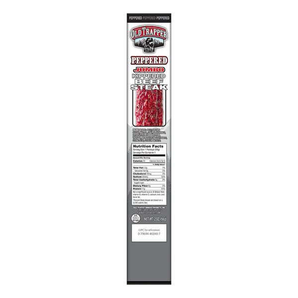 Old Trapper Jumbo Kippered Beef Stick - Image 1
