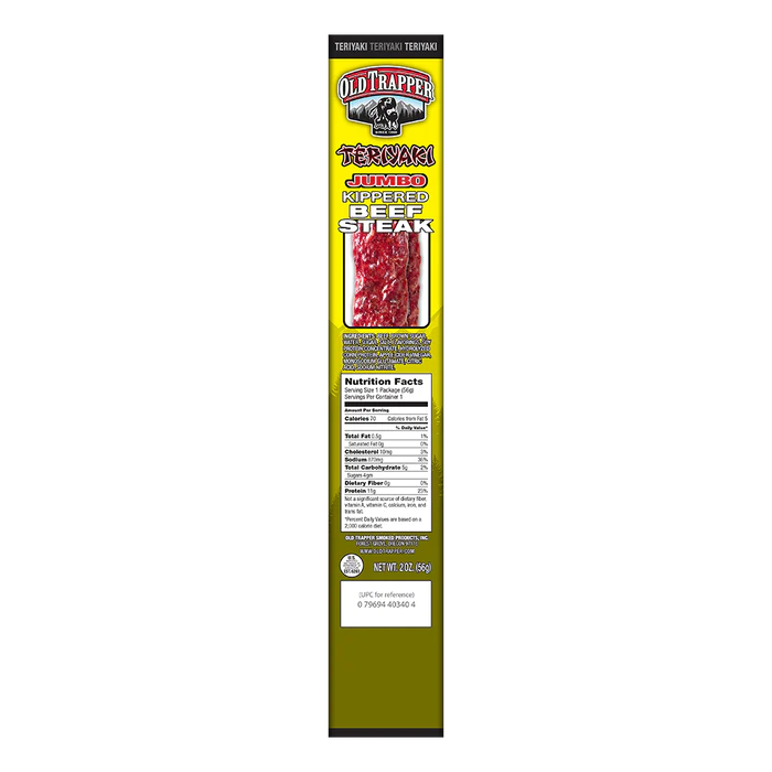 Old Trapper Jumbo Kippered Beef Stick - Image 2