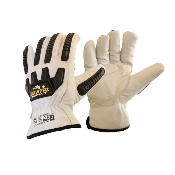SG-6155 Goat Leather Cut A6 Insulated Impact Driver Glove (Cut 6, Impact 2, Puncture 4) - Image 1