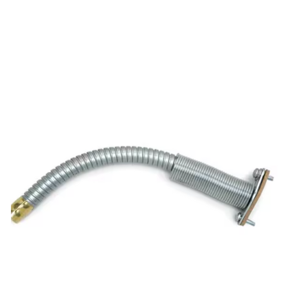 Justrite Flexible Spout, Steel, Silver, 5/8 in Diameter - Image 1