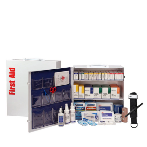 First Aid Only 3 Shelf First Aid Cabinet (ANSI B/2021) - Image 1