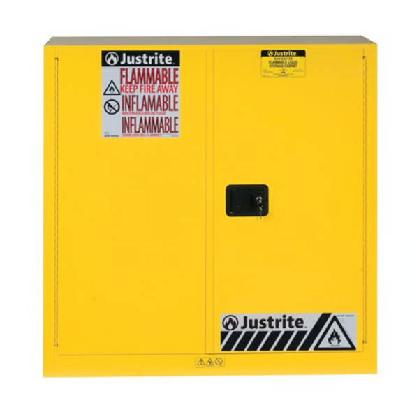 Justrite Sure-Grip Safety Cabinet-30 Gallons w/o Cans - Image 1