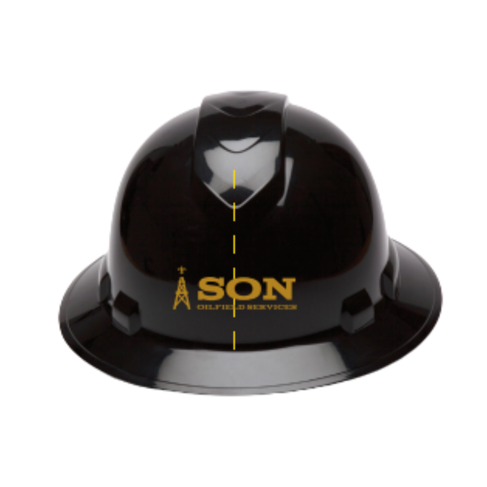 Son Oilfield Logo Hard Hat 1 Color 12 quantity - Image 2