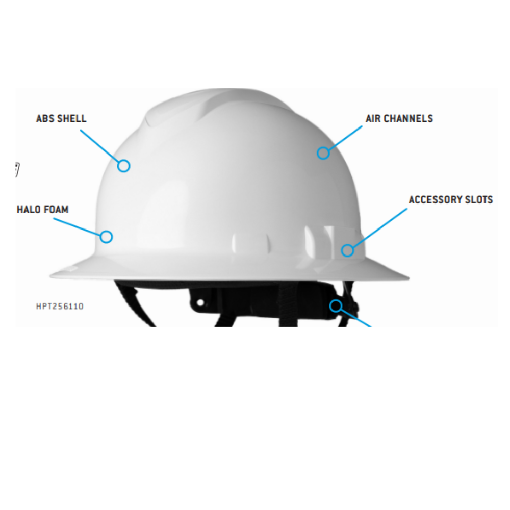 Pyramex Ridgline Type 2 Full Brim Hard Hat - Image 1