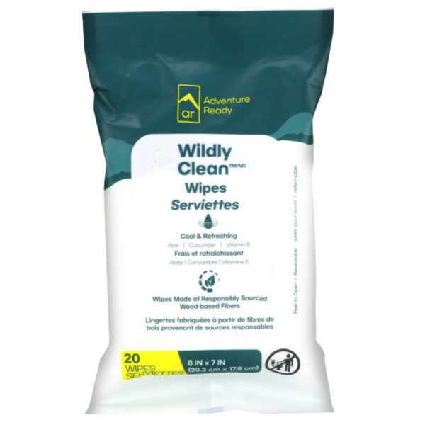 Adventure Ready Wildly Clean Wipes - Image 1