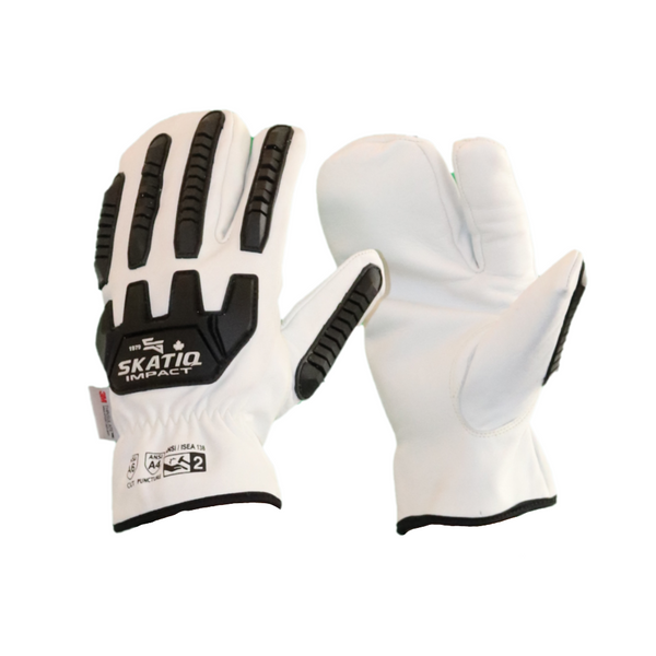 SG-9075 Leather Insulated Impact Mitten (Cut 6, Puncture 4, Impact 2) - Image 1