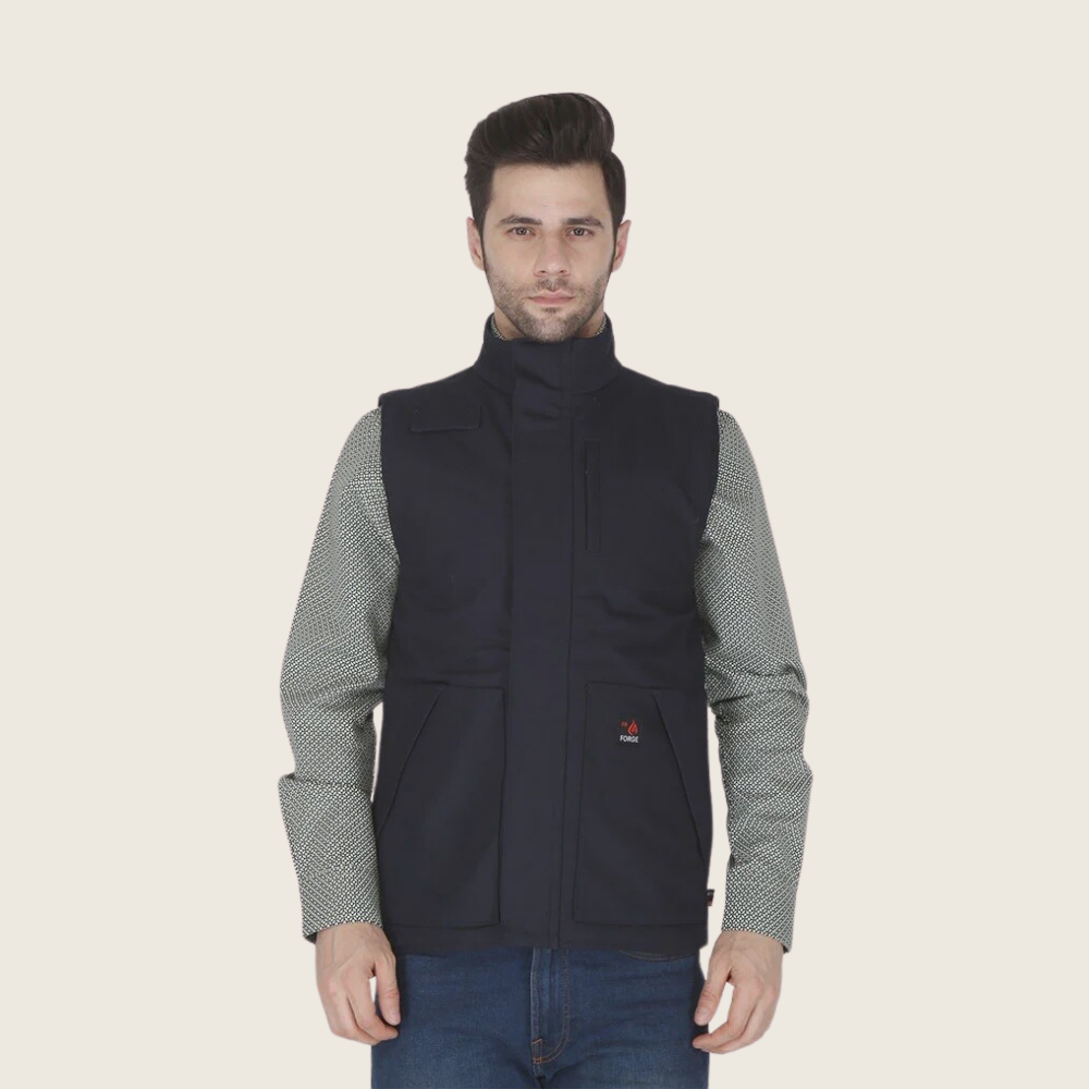 Forge Men's FR Canvas Duck Vest - Image 1