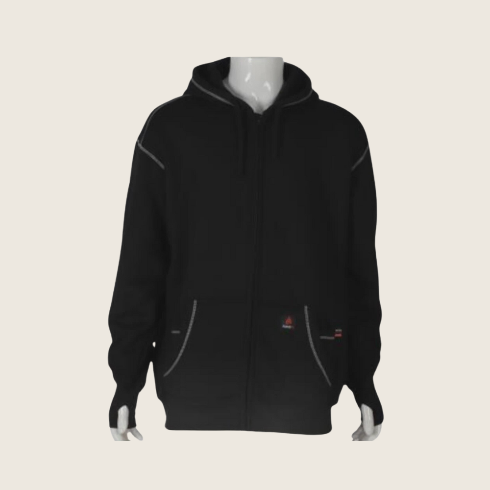 Forge Men's FR Contrast Stich Zip Hoodie - Image 4