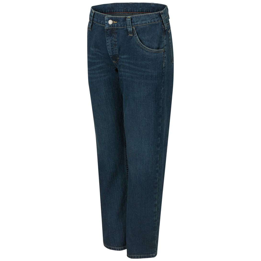 Bulwark FR Men's Straight Fit with Insect Shield Stretch Jean - Image 3