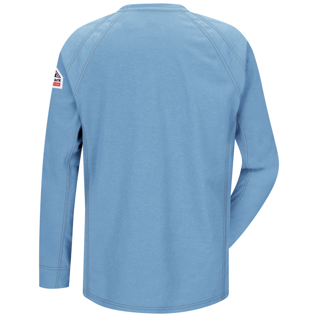Bulwark Men's FR Henley IQ Series Comfort Knit Shirt - Image 4