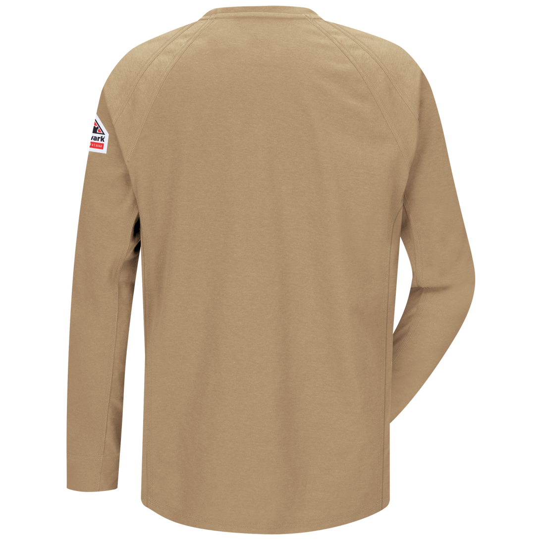Bulwark Men's FR Henley IQ Series Comfort Knit Shirt - Image 2