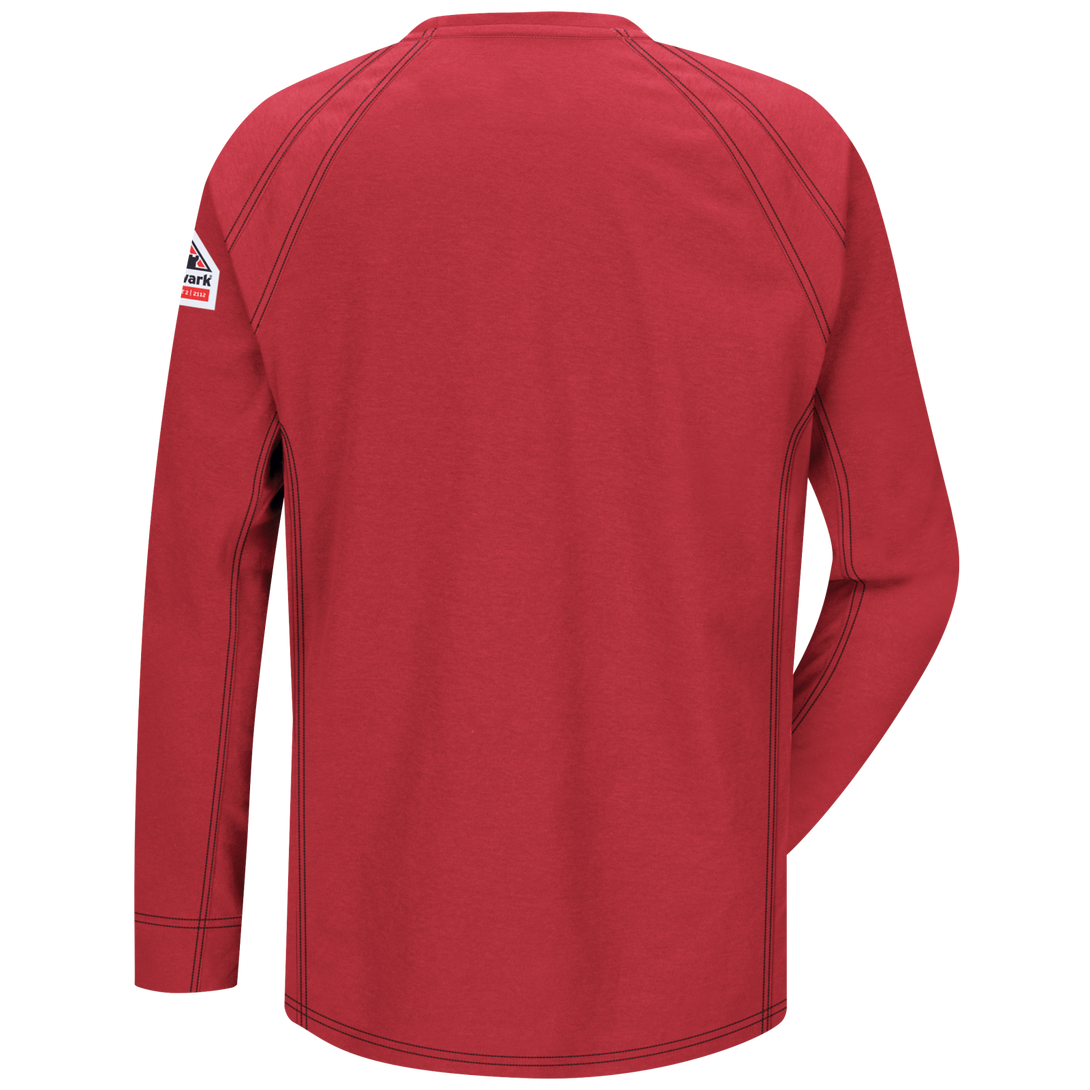 Bulwark Men's FR Henley IQ Series Comfort Knit Shirt - Image 6