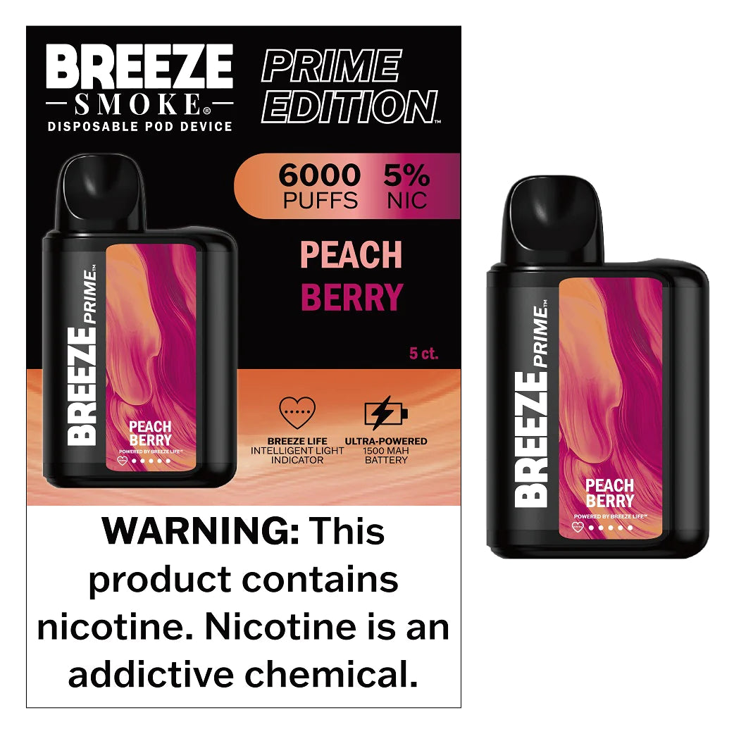Breeze Prime 6000 Vape - Image 6