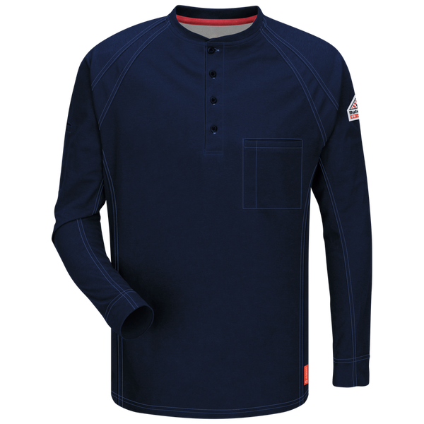 Bulwark Men's FR IQ Henley Shirt - Image 1
