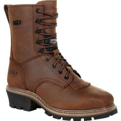 Rocky SQ-T Ins Logger Boot Men's-DC - Image 1