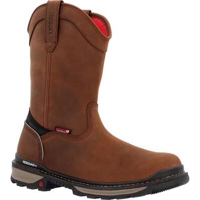 Rocky Rams Horn Crazy Horse Waterproof Composite Toe Work Boot-DC - Image 1