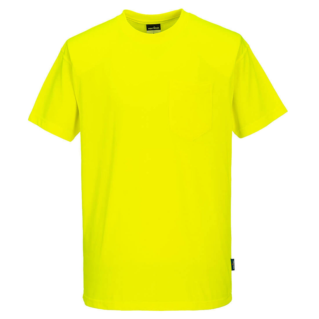 Portwest Non ANSI Cotton Blend T-Shirt - Image 3