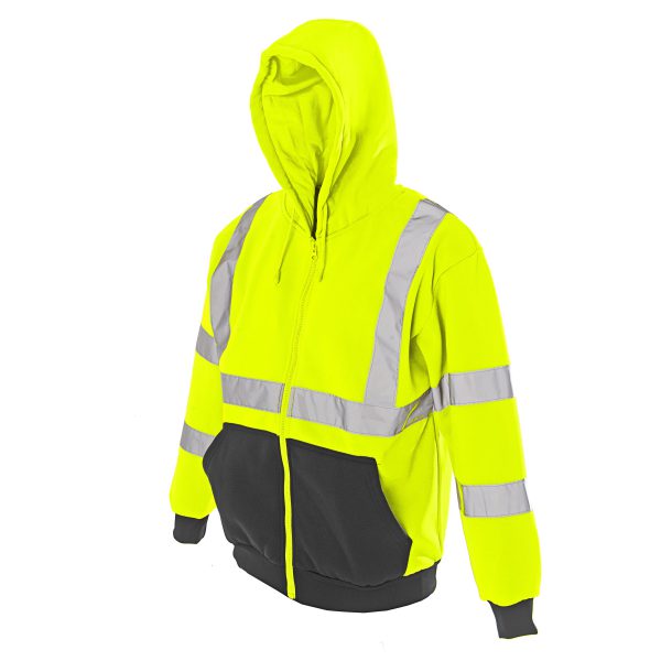 COR-BRITE HI-VIS Hooded SweatShirt - Image 2