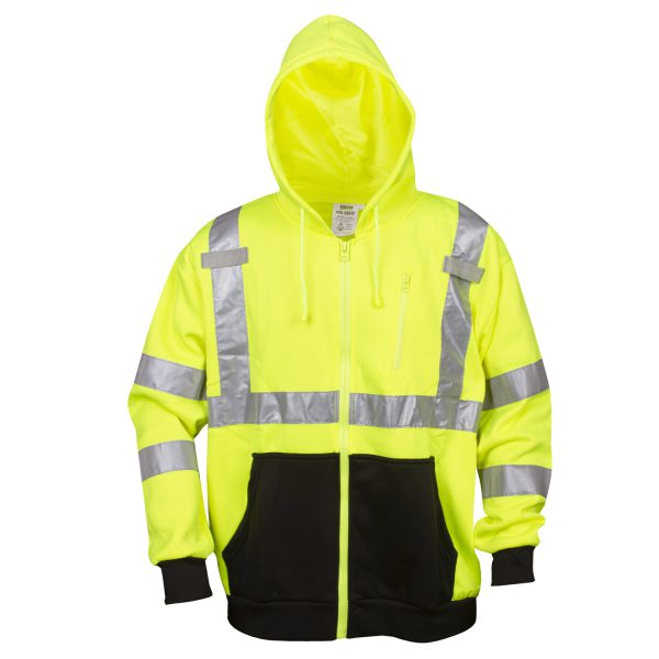COR-BRITE HI-VIS Hooded SweatShirt - Image 1