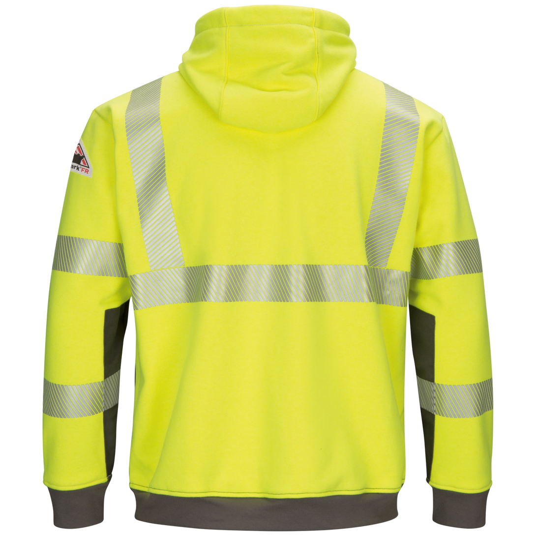 Bulwark Men's FR Hi-Viz Hoodie - Image 2