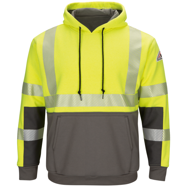 Bulwark Men's FR Hi-Viz Hoodie - Image 1