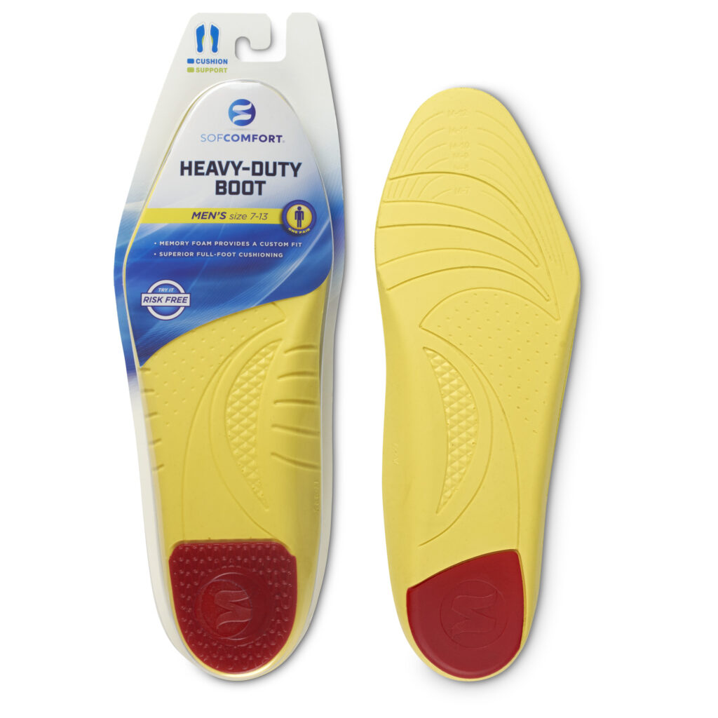Sofcomfort Men's Heavy Duty Boot Insole - Image 1