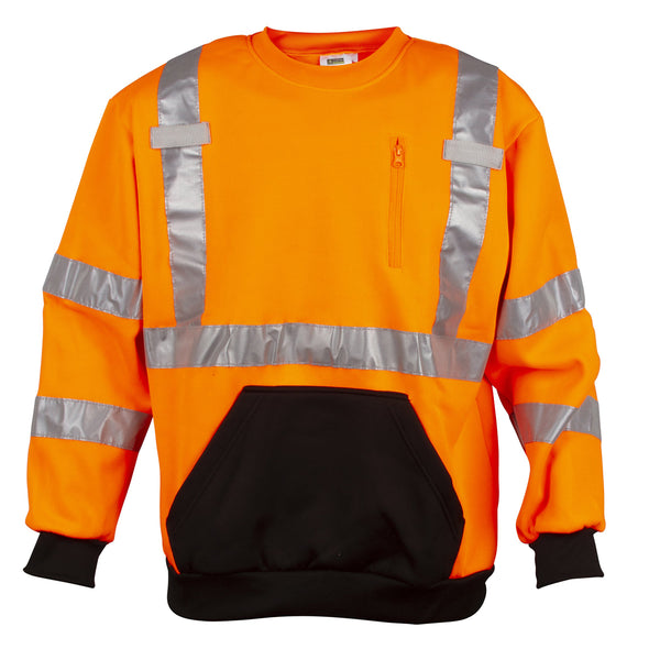 Cordova COR-BRITE Hi-Vis Orange Sweatshirt - Image 1