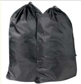 Drawstring Laundry Bag 2 Pack - Image 1