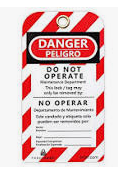 Tradesafe Danger Do Not Operate 30 pack - Image 1