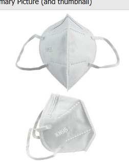 KN95 Disposable Respirator Mask - 6347 - Image 1