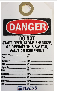 Plains-Do Not Start Open White - Image 1