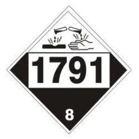 Safehouse Signs Placard Corrosive - Image 16