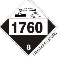 Safehouse Signs Placard Corrosive - Image 6