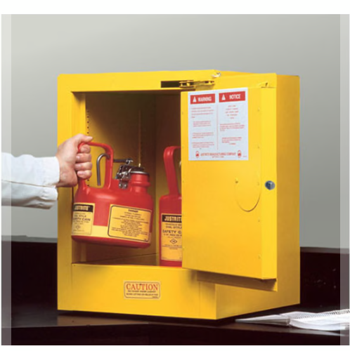 Justrite Sure-Grip Safety Cabinet 4 Gallon - Image 1