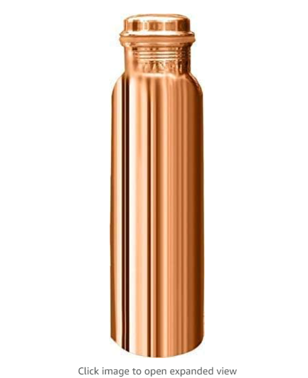 Aumlila Hand Made Pure Premium Copper Water Bottles - Image 1