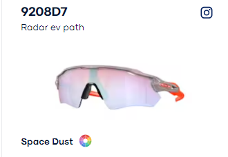 Oakley Radar EV Path 009208-D7 Sunglassess - Image 1