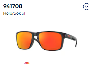 Oakley Holbrook XL Orange/Black Sunglasses - Image 1