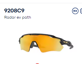 Oakley Radar EV Path Polished Black Prizm 24K Polarized - Image 1