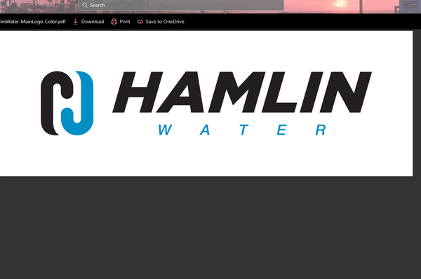 Iron Wear Hamlin Water Custom Logo- qty Under 50 - Image 1