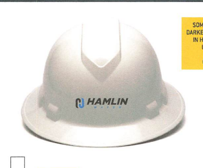 Hamlin Water Custom Hard Hat w/Logo - Image 1