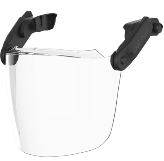 HexArmor Ceros XP Click-and-Go Magnetic Face Shield Kit - Image 1